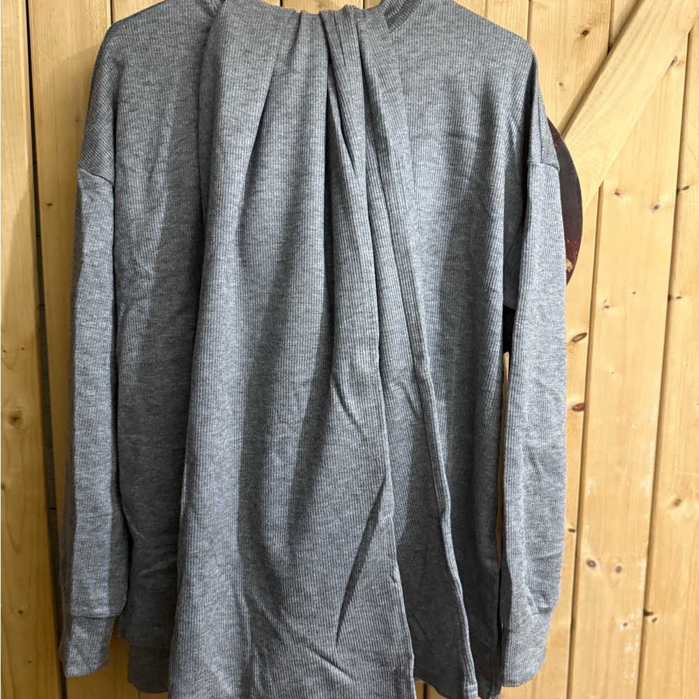 Gray lounge suit
